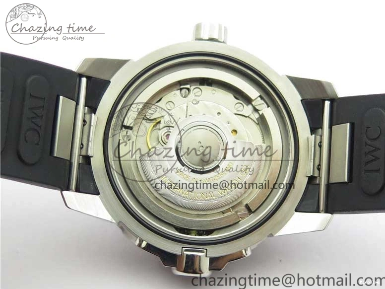 MIROTIME 0713 RelaxedFit Aquatimer Automatic IW329004 V6F 1:1 Best Edition Blue Dial on Rubber Strap MIYOTA 7095